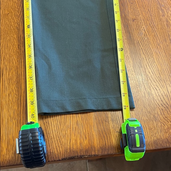 Women's Olive Drawstring Trousers - Picture 5 of 8